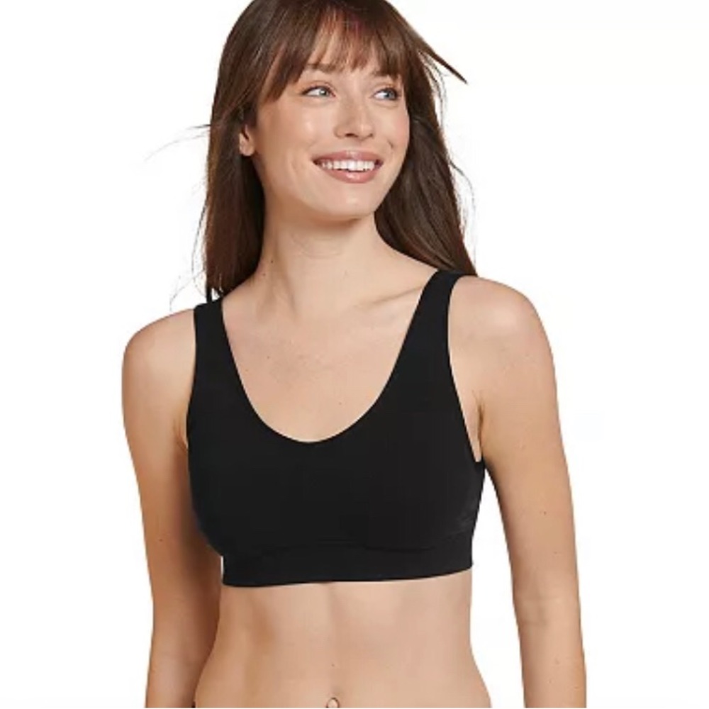 Jockey Seamless Black Bra Sz S
